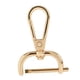 thumbnail image 4 of Cierres giratorios de langosta, cierres para bolsos, accesorios de cuero PU, cierres para llaveros, ganchos giratorios, clips de gatillo para correas , Oro de 25 mm 25mm Oro, 4 of 8