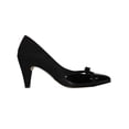 thumbnail image 2 of ZAPATILLA BASICA VESTIR LEON MUJER DAMA NEGRO CHAROL 9832 LEON  9832, 2 of 3