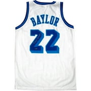 Sport Image Authentic Autographed Lakers White Jersey, Elgin Baylor