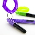 thumbnail image 3 of BAZIC Wrist Coil Wrist Band Key Chain, Key Ring Holder (5/Pack), 1-Pack, 3 of 5