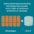 thumbnail image 6 of BAND-AID Brand Pro Heal Hydrocolloid Bandages, Waterproof, Large, 3 Count, 6 of 12