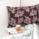 thumbnail image 4 of Fotbe Snake And Rose Funda de Almohada Decorativa Estilo Occidental, Lujo en Algodón, Fundas para Almohadas King, Cojín Estampado para Decoración del Hogar-16"x24", 4 of 6