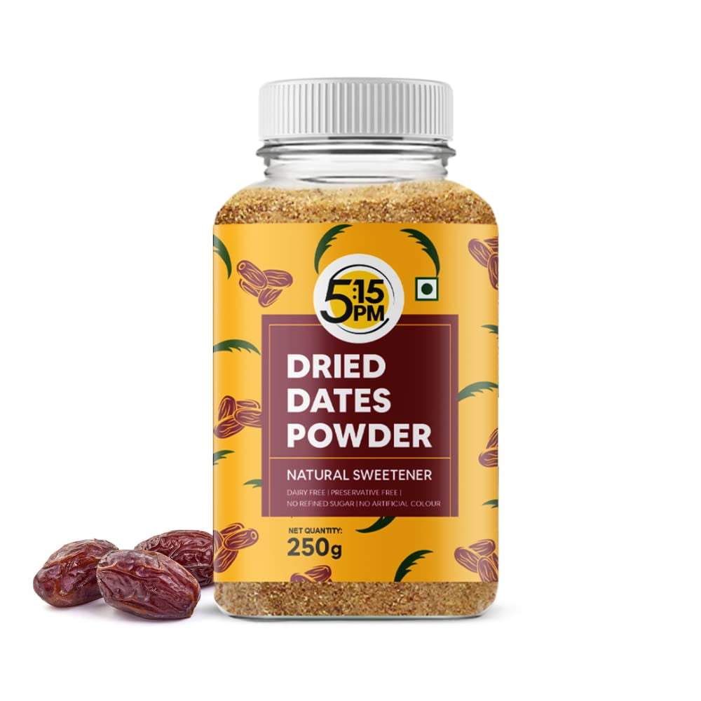 515PM Dried Dates Powder Organic (Kharik Powder) Dry Dates Powder