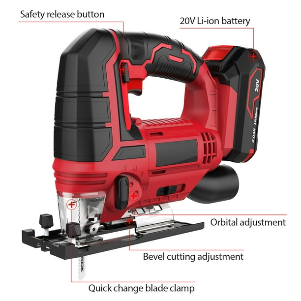 Compact cordless jigsaw outlet