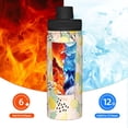 thumbnail image 5 of Fotbe Lemon Leaves Pattern 18 Oz Sports Insulated Kettle Vacuum Cup Stainless Steel Travel Mug Cup Thermal Flask,Insulated Kettle for Cycling Gym Basketball Outdoor, 5 of 7