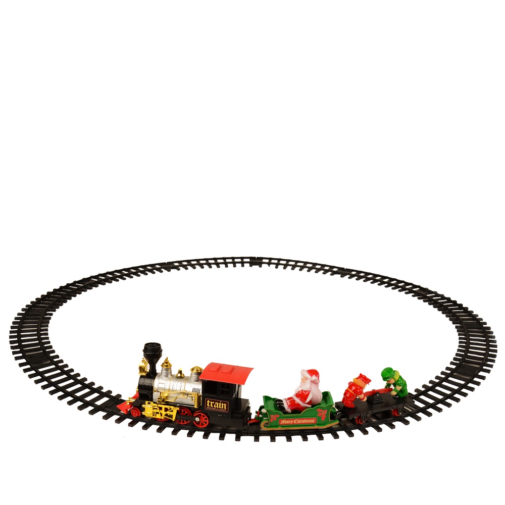 Holiday Christmas Train and Carriage Children's Play Set