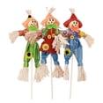 thumbnail image 1 of Advancent 3 piezas lindas decoraciones idílicas de espantapájaros adorno de miedo de Halloween Mini colgante animado para Bar jardín Kits de decoración para fiestas, 1 of 6