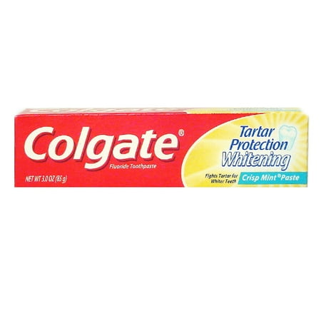 Colgate Tartar Protection Whitening - Crisp Mint (85g) 744135 (Pack of ...