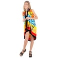 thumbnail image 2 of HAPPY BAY Women's Beachwear Summer Beach Wrap Bikini Wraps Sarong Swimwear Swim Cover up Skirt Bathing suit Swimsuit Pareo Coverups for Women One Size Blue, Palm Tree, 2 of 5