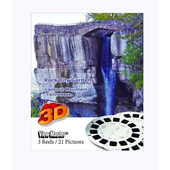 Rock City Gardens, Lookout Mountain, Tennessee - ViewMaster - 3 Reel Set - 3D Images from the 1980s