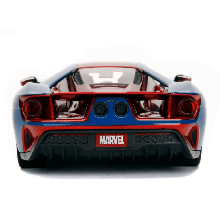 Marvel - Voiture 1/24 avec Figurine Spider-Man