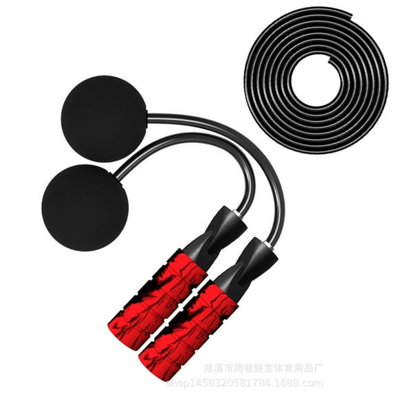Workout, Adjustable 2 in 1 Ropeless & Skipping s for Fitness
