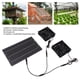 thumbnail image 3 of Ventilador solar para invernadero ventilador de escape dual con energía solar respetuoso con el medio ambiente silicio monocristalino ABS de 10 W para casas de mascotas ANGGREK Otros, 3 of 8