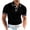 #188-Black, variant on Men’s Sweater Polo – Modern Prep Short Sleeve Cotton Knit with Tipped Collar, Casual Workwear