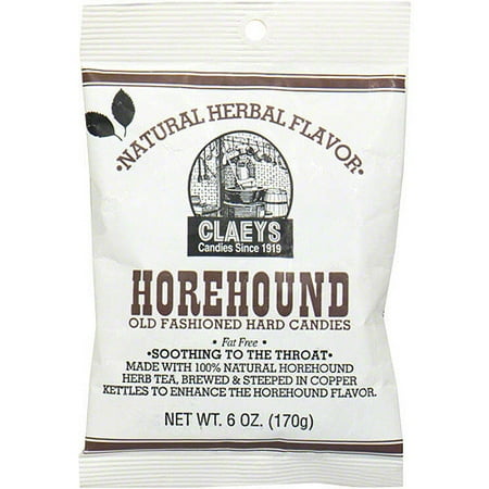 Claeys Natural Herbal Flavor Candy, 6 oz (Pack of 24)
