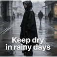 thumbnail image 4 of All-Weather Poncho: Your Perfect Companion for Rainy Game Days and Outdoor Adventures, 4 of 4