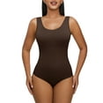 thumbnail image 2 of YouLoveIt Womens One Piece Smooth Shapewear Waist Trainer Seamless Round Neck Tummy Control Shapewear Bodysuit Firm Control Underwear Tummy Control Bodysuit Shapewear Tank Top, 1/3 pcs, 2 of 8