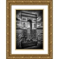 thumbnail image 1 of Lazare, Adrian 23x32 Gold Ornate Wood Framed with Double Matting Museum Art Print Titled - Dark morning, 1 of 4