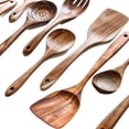 thumbnail image 3 of Advancent 7 Uds espátula de cuchara colador juego de utensilios de cocina suministros de cocina herramientas de cocina Cocina y Comedor juego de 7 piezas Advancent HA4874-01B, 3 of 6