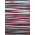 thumbnail image 2 of Addison Rugs Chantille Indoor/Outdoor Transitional Stripes Burgundy Washable Rectangle Rug, 8' x 10', 2 of 6