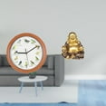 thumbnail image 2 of Reloj de pared,Reloj de pared con pájaro cantor Relojes de pared con pájaros,Relojes de pájaros con sonido Reloj decorativo que canta,Estatua de Buda,Figuras de estatuas de Buda Bodhisattva, 2 of 8