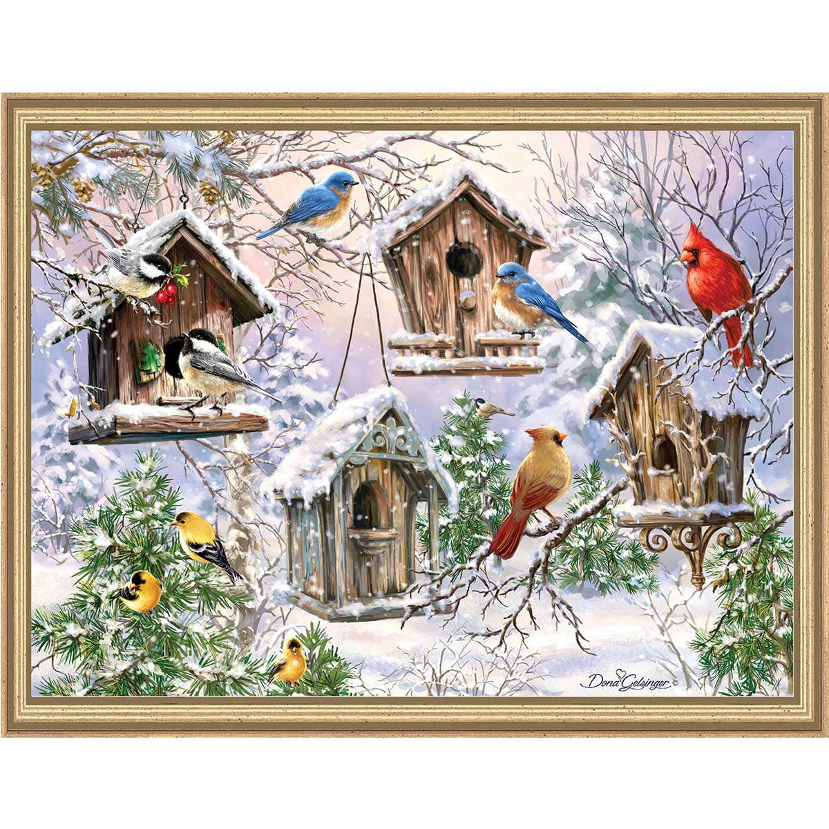 birds of a feather cross stitch designer