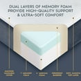 thumbnail image 4 of Heyward Folding Bed, Machine Washable Cot Size Memory Foam Mattress W/Bed Frame, 4 of 9
