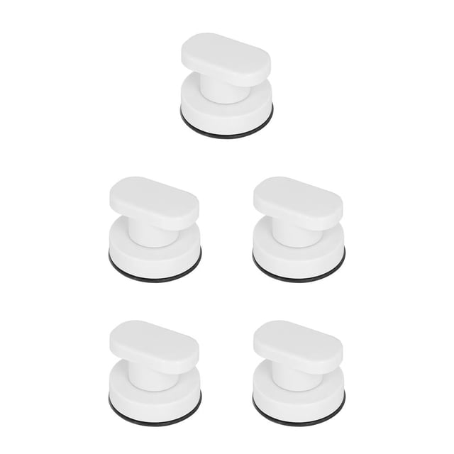 Wosthever Pasamanos de puerta Seguridad Plástico Manija de pared Ventosa Reutilizable Agarre para baño de cocina Type5 NO5