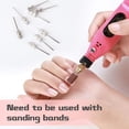 thumbnail image 4 of 3/5/10 Uds. Brocas para uñas, accesorios para taladro de uñas, broca de mandril, tambor de lijado para bandas de lijado, 4 of 5