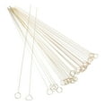 thumbnail image 5 of WEUVEB 40Pcs Metal Floral Card Holder Picks in Gold for Flower Bouquets and Elegant Wedding Place Cards, 5 of 8