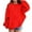 Red, variant on LIUJUNSHOP Girls Oversized Hoodies Pullover Sweatshirts Kids Fashion Casual Outfits Fall Winter Clothes Grey 14-16 Years