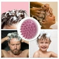 thumbnail image 6 of Unique Bargains 1 Pc Bunny Bent Hair Shampoo Brush for Head Massage 3.54"x3.15"x2.95" Pink, 6 of 6