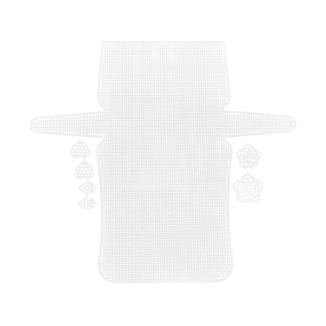 Rongfmy Mesh Canvas Sheets Accessories Sewing Handmade Weaving Grid Sheets Shaping Sheet C