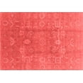 thumbnail image 1 of Ahgly Company Indoor Rectangle Oriental Red Industrial Area Rugs, 2' x 3', 1 of 4