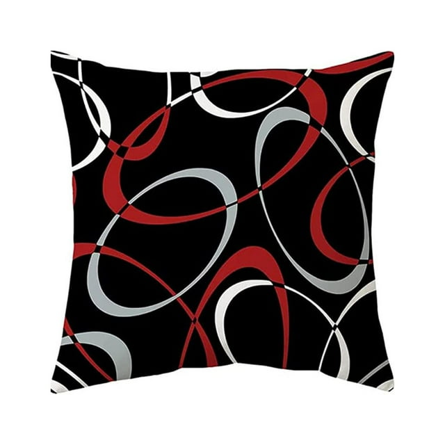 Naiovety Funda de almohada de fácil cuidado para cojines de sofá, funda de cojín decorativa duradera, fresca y limpia Decoración del hogar W0081-27