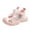 Pink, variant on Kids Girls Summer Princess Sandals Comfort Beach Outdoor Closed Toe Sports Sandals Shoes for Kids