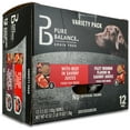 thumbnail image 3 of (5 pack) Pure Balance Grain Free With Beef and Filet Mignon Flavor in Savory Juices Wet Dog Food Variety Pack, 3.5 oz, 12 Count, 3 of 7