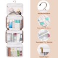 thumbnail image 4 of Neceser Bosidu Hanging Travel para mujer, resistente al agua, 4 of 6