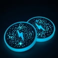 thumbnail image 6 of Colourful LED Coasters Beverage Mat With Motion Detector Auto On Off USB Powered For Night Driving Accessories, 6 of 20