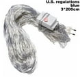 thumbnail image 2 of Christmas Net Lights 320 LED 9.8' x 6.5' 8 Modes Plug-In for Shrub Garden Party Wedding Holidays, 2 of 5