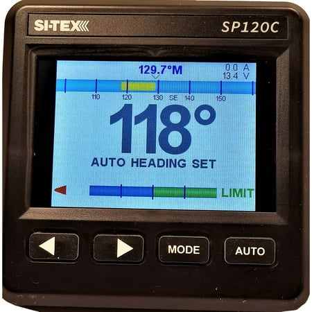 SI-TEX SP-120 Color System w/Rudder Feedback Type S Mechanic... [SP120C-RF-3]