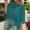 Green, variant on Tshirts Shirts for Women Open Weave Loose Solid Light off Shoulder Half Sleeve Knit Sweater Top Womens Tees Grey XXXL