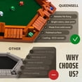 thumbnail image 4 of Tabla de madera Queensell de Shut The Box Game para 6 jugadores, 41 cm, 4 of 9