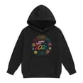 thumbnail image 3 of NordicNest Kids Boys Girls Hooded Jacket Cartoon Prints Hoodie Sweatshirt Toddler Child Pullover Zip Girls, 3 of 5
