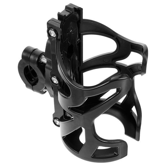 GOOHOCHY Bike Water Bottle Holder Black Plastic 1 Set For Bicycles