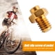 thumbnail image 3 of 10 Uds. Pernos de Pedal de bicicleta aleación de aluminio MTB bicicleta M4 pasador de perno tornillos de pie de clavo, 3 of 7