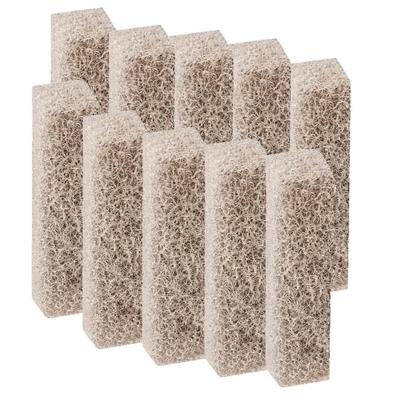 Qzbhct 10 Pack Ammonia Reducer Filter Pads for Aqueon, Replacement Fish Tank Filter Cartridges for Aqueon QuietFlow 20 and 75 LED PRO Aquarium Fish Tank Power Filter
