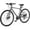 Gray, variant on MOPHOTO Hybrid Bike for Adults,Lightweight Aluminum Frame,702C City Commuter Bicycle,Urban Fitness Bike,Dual Disc Brakes,Upright Flat Handlebar,LED Headlight & Reflectors for Men Women