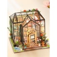 thumbnail image 5 of CUITING DIY Miniature House Kit with LED Light Creative Dollhouse Model Kit with Furniture 3D Miniature Dollhouse Kit Decorative Mini Doll House Kit Tiny Dollhouse Kit for Kids Birthday, 5 of 5