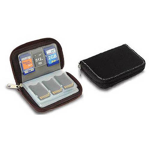 Link Depot Memory Card Carrying Case, Black